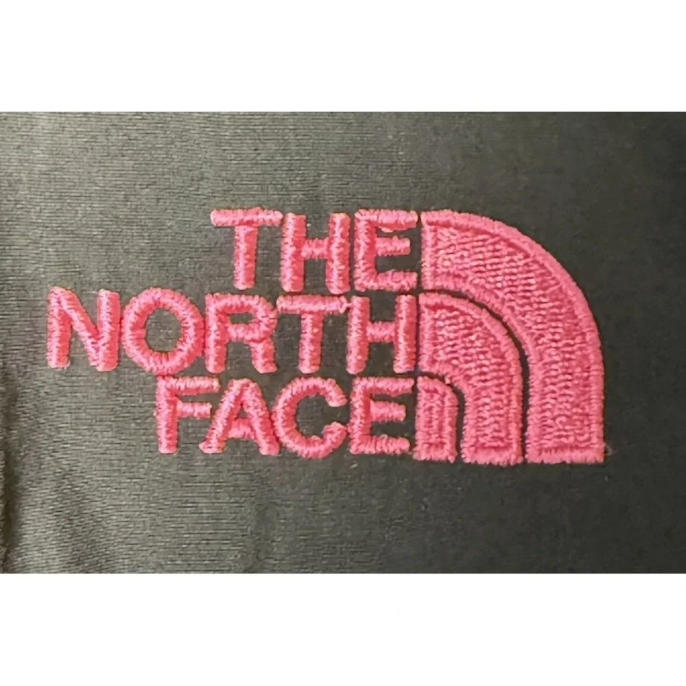 The North Face Jacket Womens Small Black Denali Polartec Breast Cancer Awareness